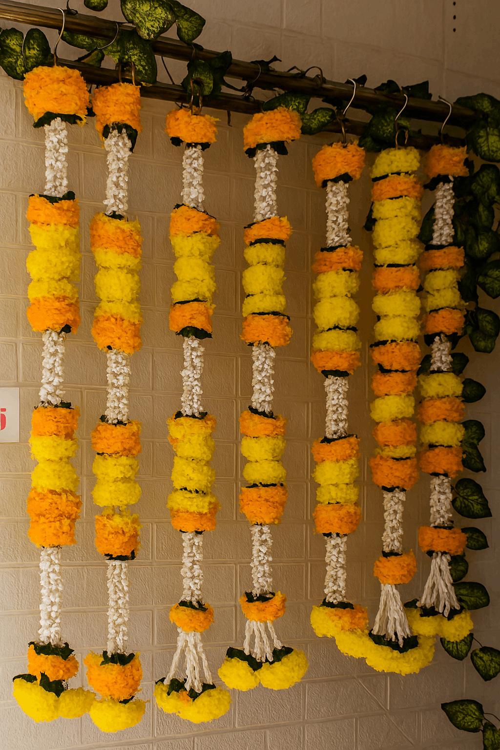 Divine Bloom Toran Set – 6 Pcs