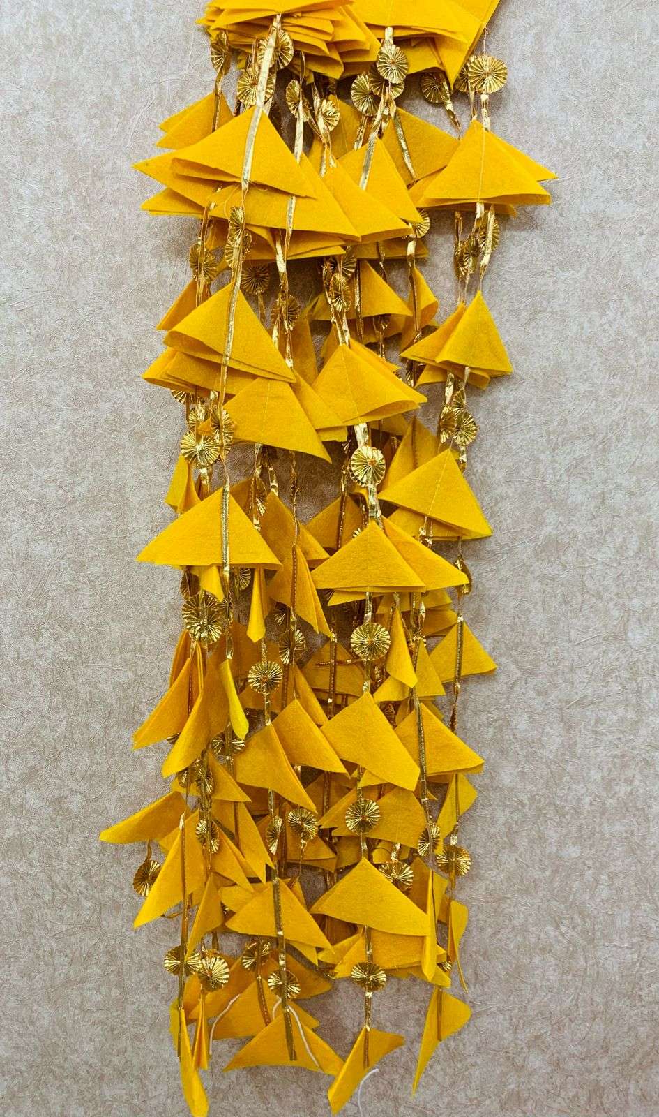 Craft Decor Felt Triangle Tassel Strings