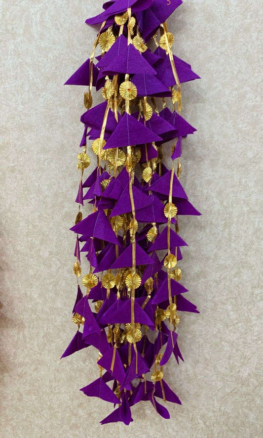 Craft Decor Felt Triangle Tassel Strings