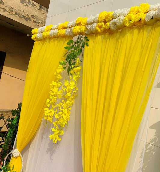 Craft Decor Flower Panel Curtain