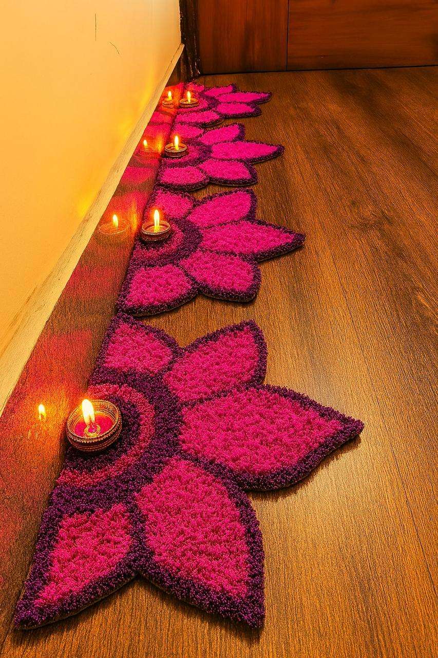 Craft Decor Staircase Rangoli Mats