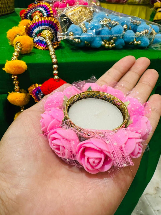 Petal Radiance Tealight Set - Pack of 6