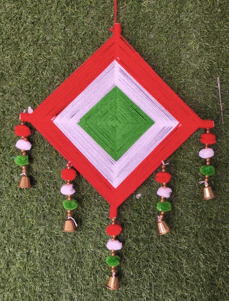 Tiranga Diamond Wall Hangings – Set of 6