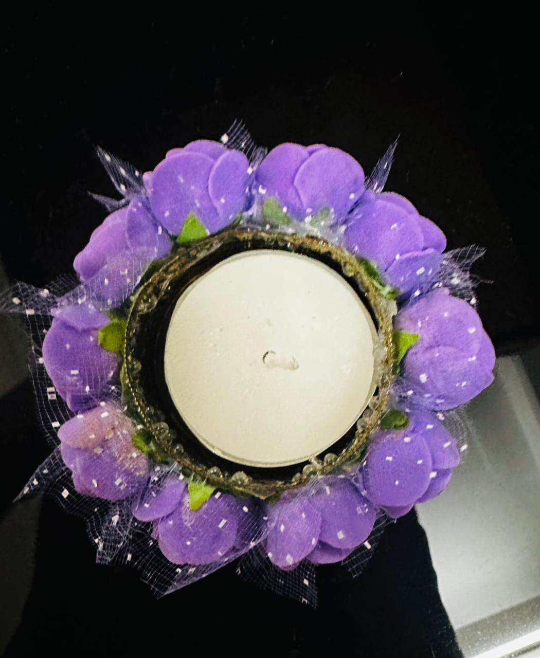 Petal Radiance Tealight Set - Pack of 6
