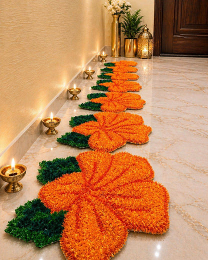 3D Flower Staircase Mats by Craft Decor | Set of 8