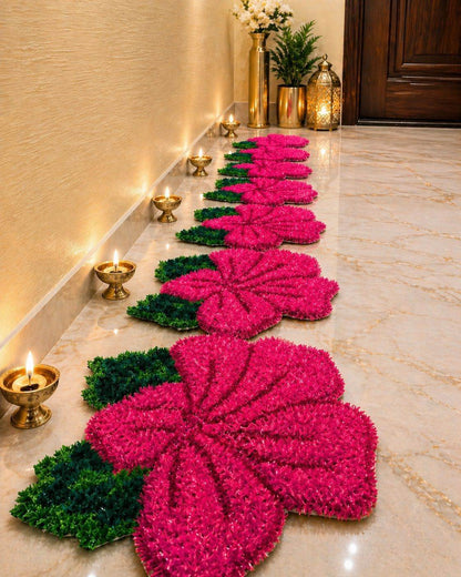 3D Flower Staircase Mats by Craft Decor | Set of 8