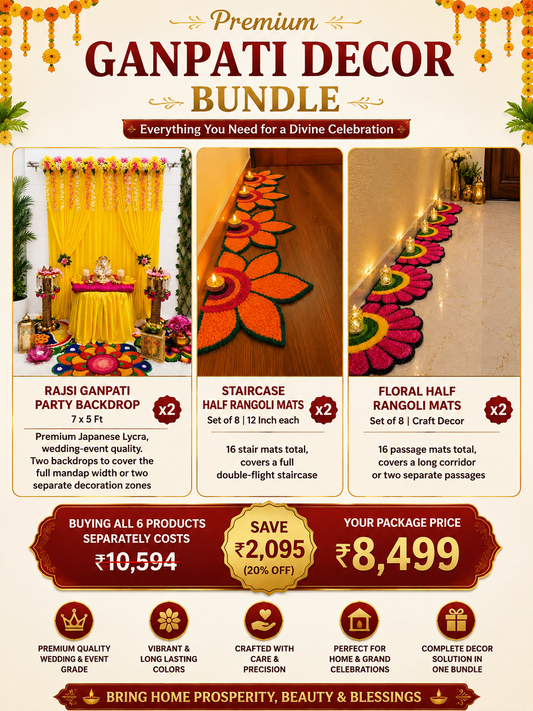 Society Ganpati Package – Complete Bulk Decor Bundle | Craft Decor