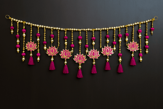 Lotus Pearl Toran by Craft Decor