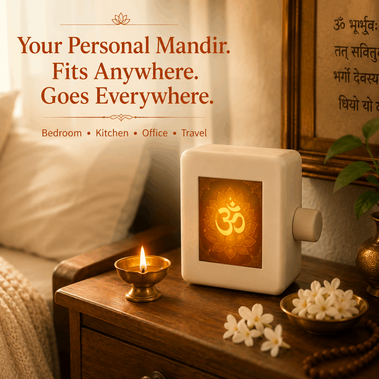 Mantra Chanting Box by Craft Decor | Plug & Play Devotional Speaker