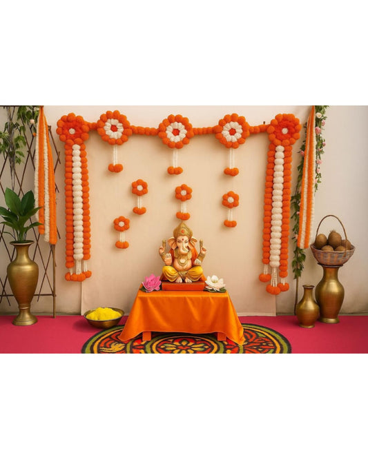 Marigold Ring Backdrop by Craft Decor