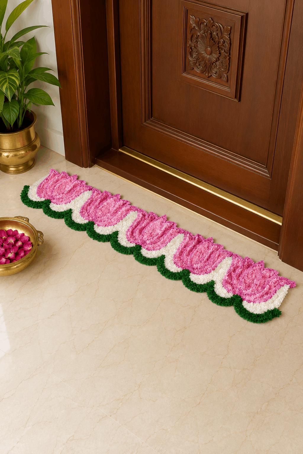 Premium Cutwork Rangoli Mat by Craft Decor | Design – 2