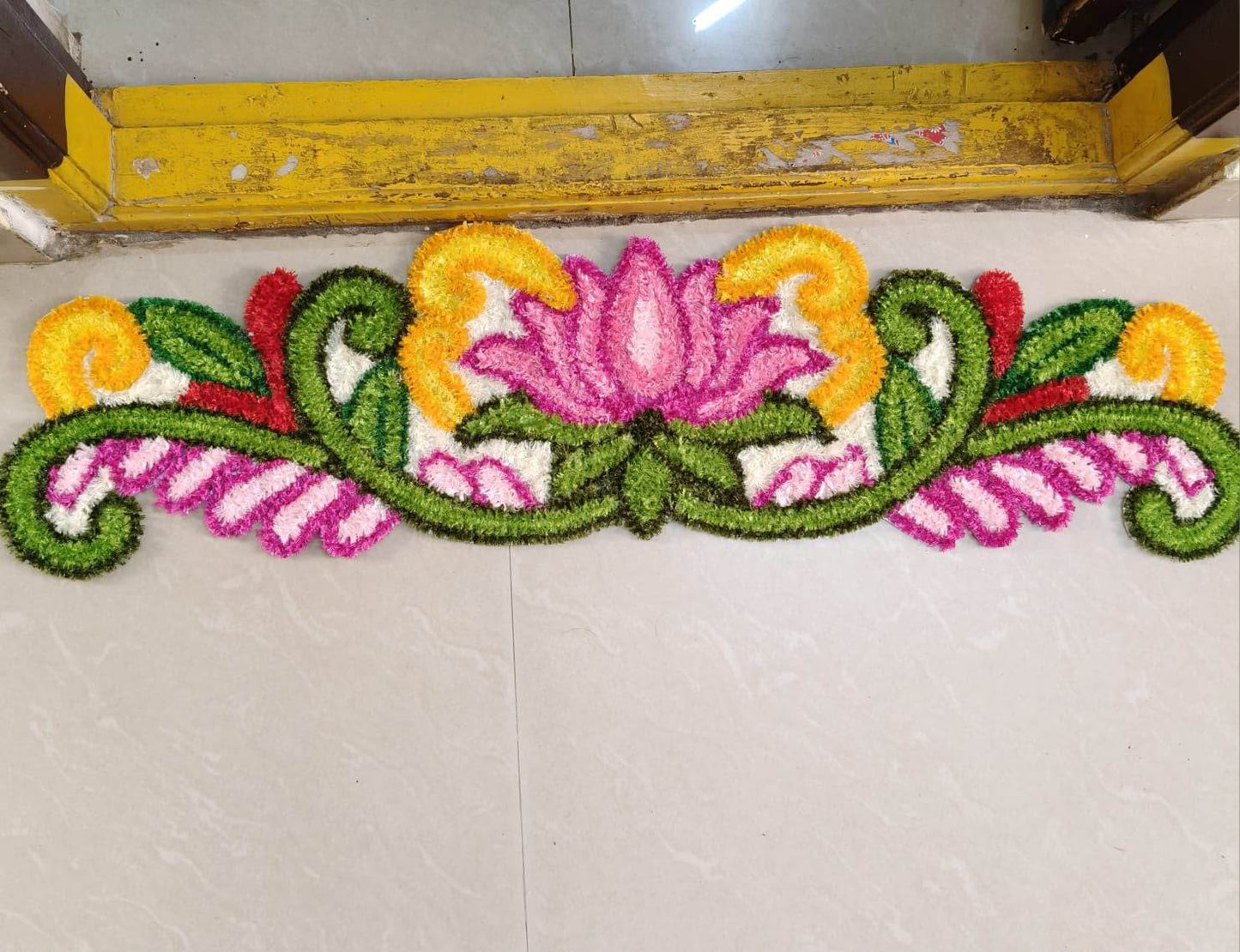 Premium Cutwork Rangoli Mat by Craft Decor | Design – 3