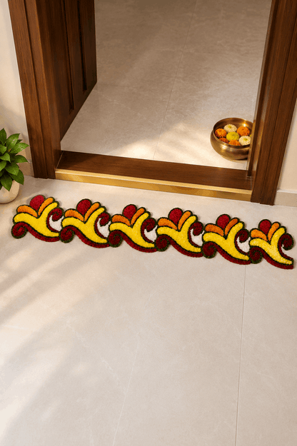 Premium Cutwork Rangoli Mat by Craft Decor | Design – 4