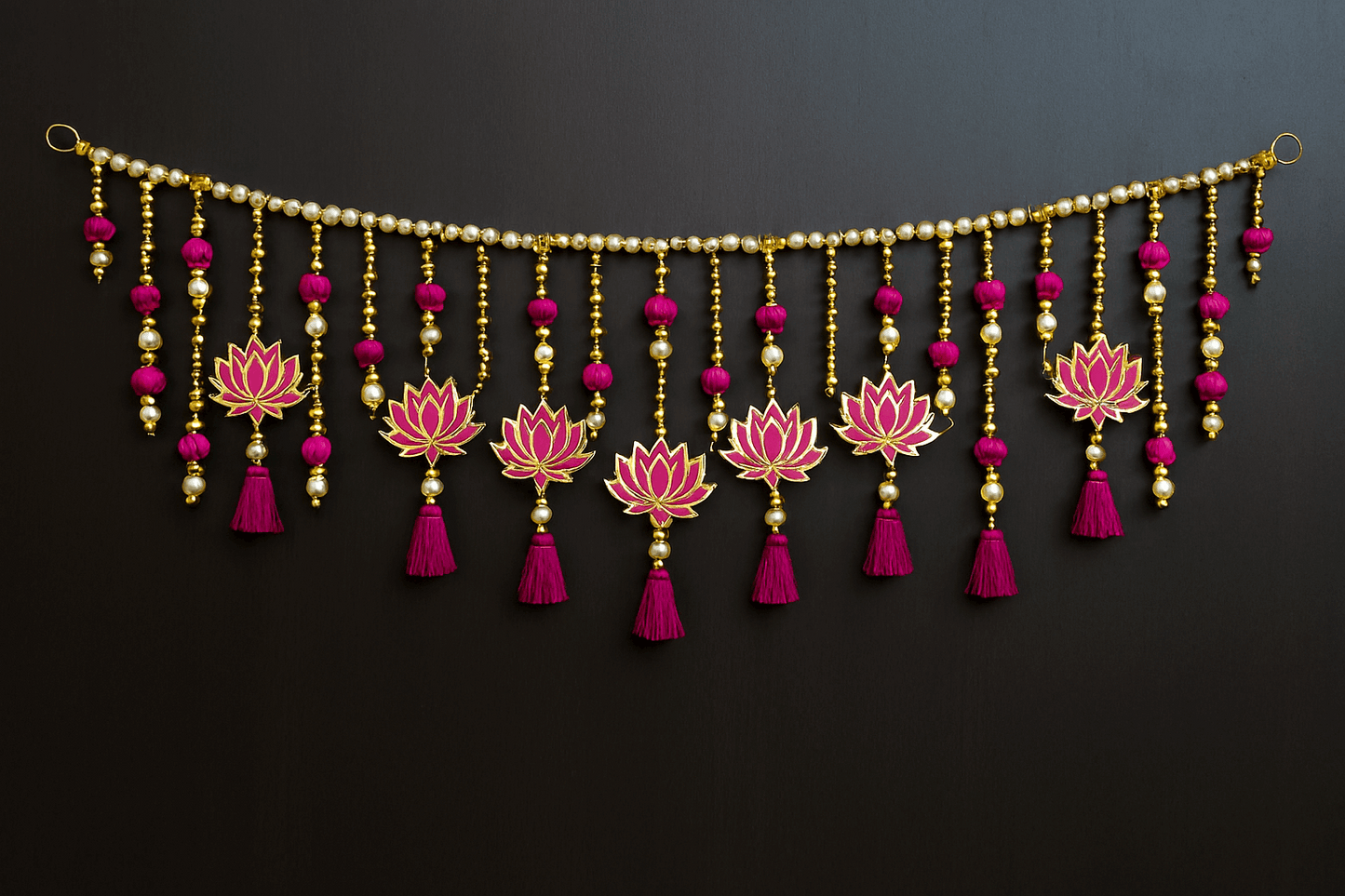 Lotus Pearl Toran by Craft Decor