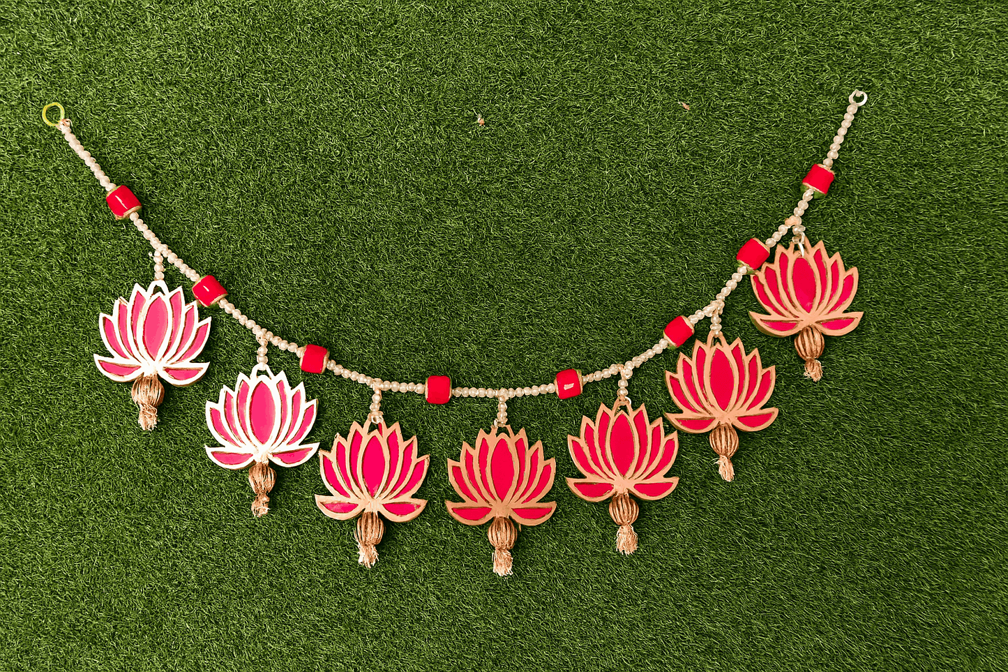 Lotus Grace Beaded Toran