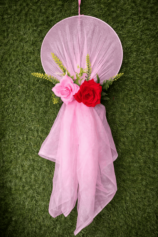 Rose & Net Chakra Hanging - Set of 6