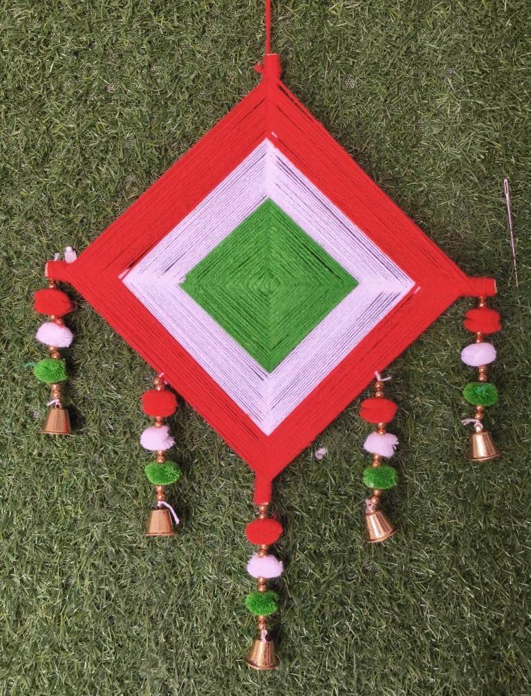 Tiranga Diamond Wall Hangings – Set of 6