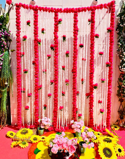 Craft Decor Marigold Backdrop