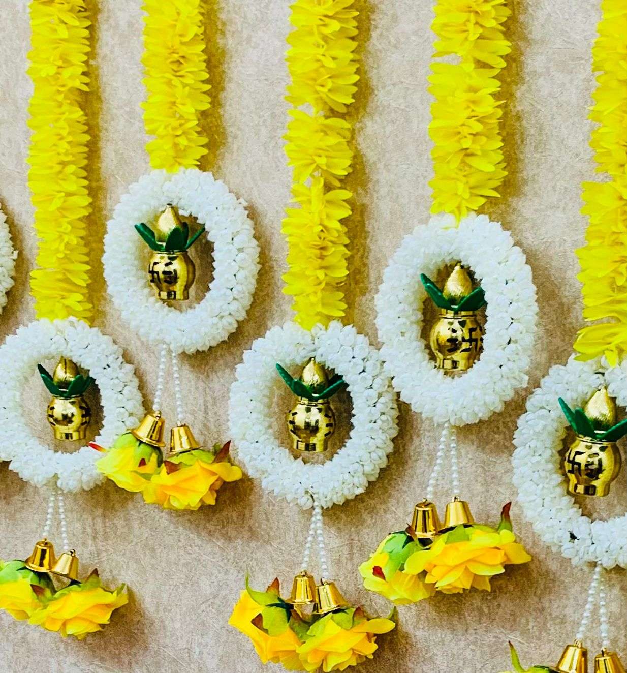 Craft Decor Gajra Kalash Ring Strings