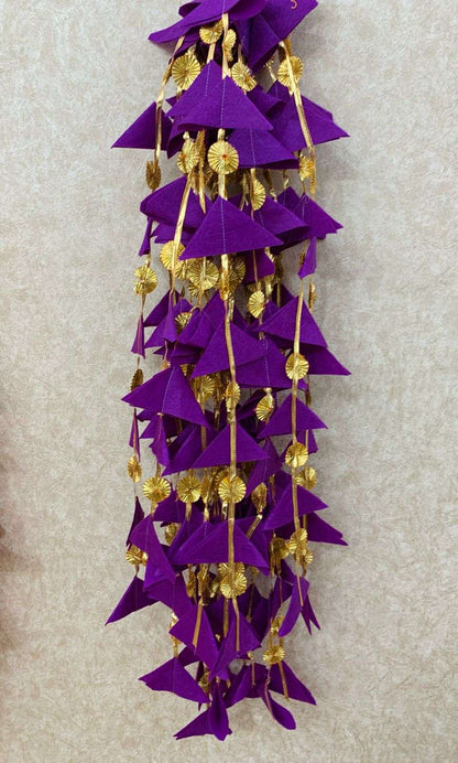Craft Decor Felt Triangle Tassel Strings