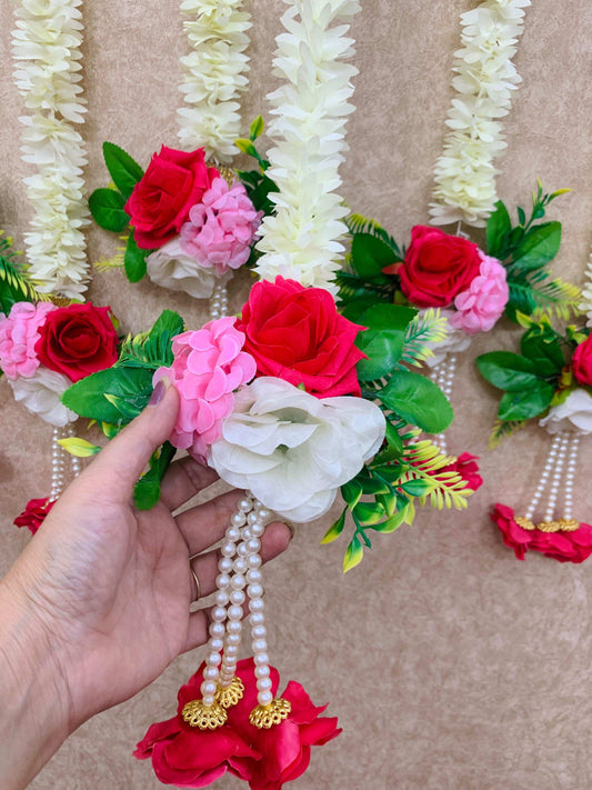 Craft Decor Rose Bunch Gajra Hangings