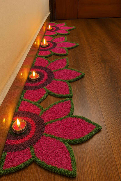 Craft Decor Staircase Rangoli Mats