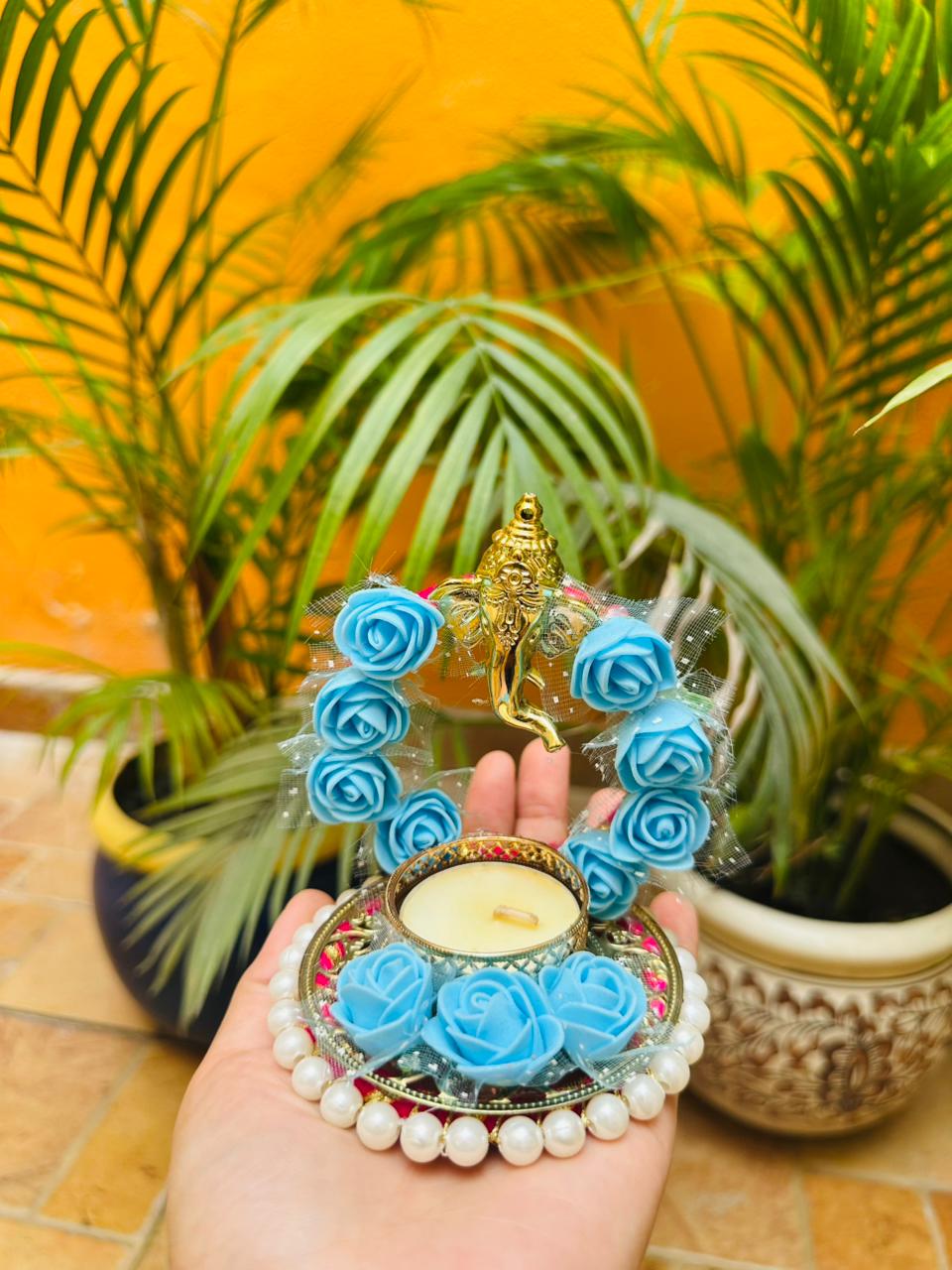 Divine Glow Arch Candle - Set of 2