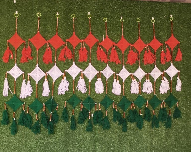 Tiranga Wall Hanging Set – Set of 6
