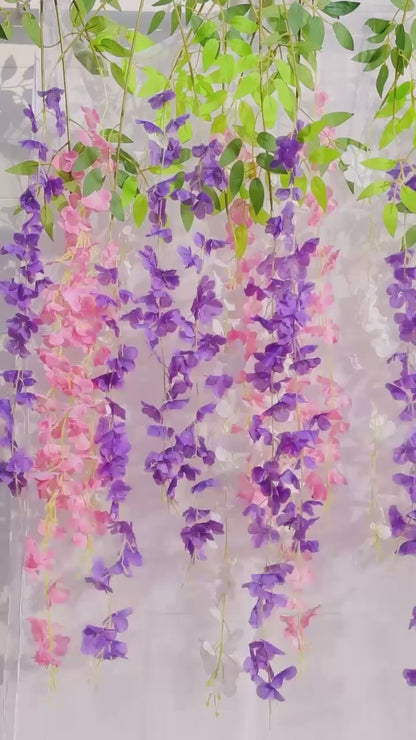 Flower Hanger Curtain by Craft Decor