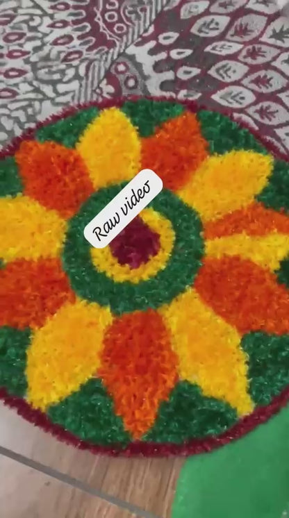 Craft Decor Pushp Rajsi Pathway Mats | Set of 6