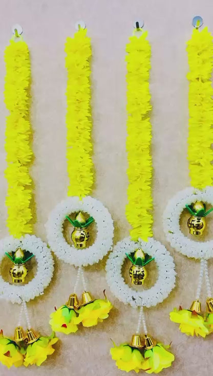 Gajra Kalash Ring Strings by Craft Decor - 6Pcs