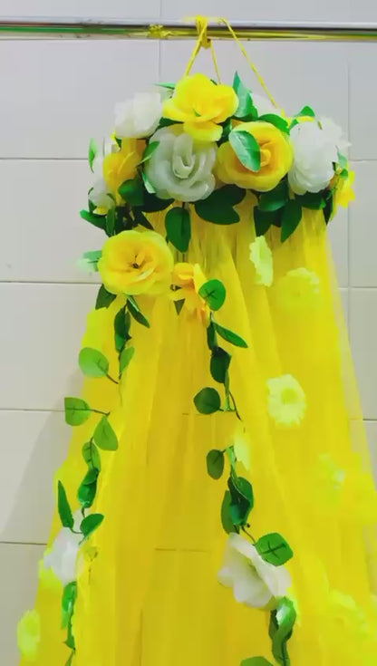 Rose Flower Canopy by Craft Decor